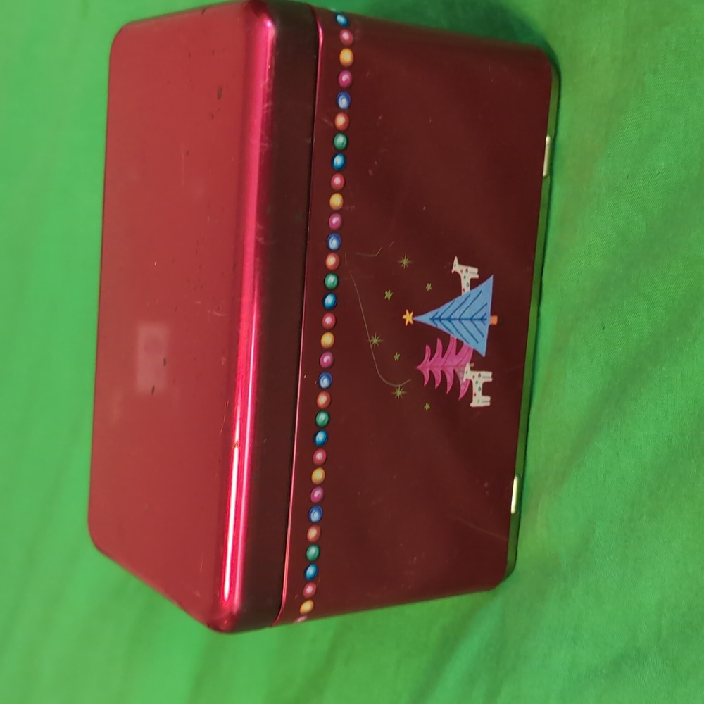 Vintage Lindt Master Chocolatier Holiday Chocolate Tin Box